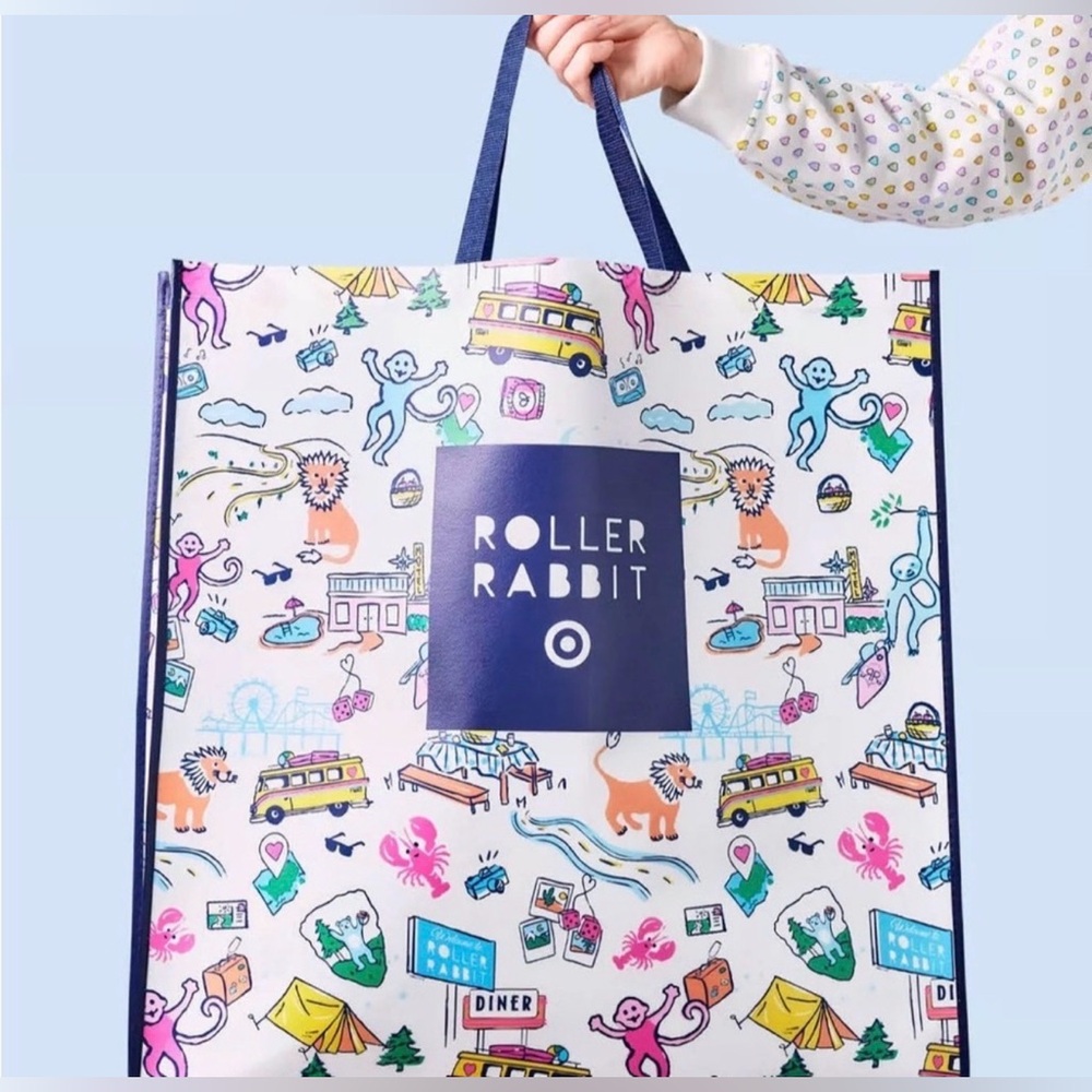 Roller Rabbit Multicolor Tote Bag